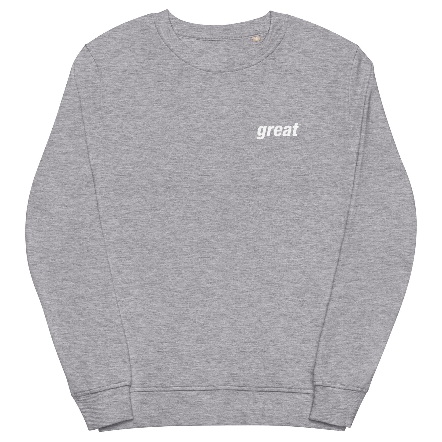 Greatin Monochrome Organic Sweatshirt